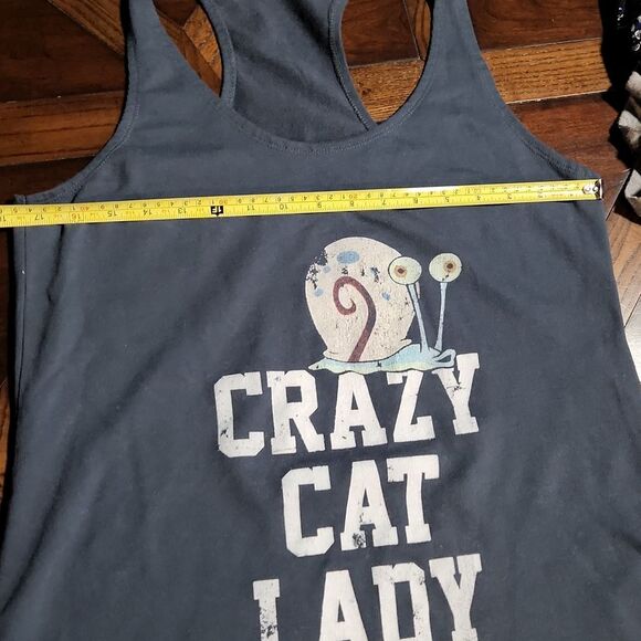 Next Level -377 "Crazy Cat Lady" tank top Extra Large - Picture 3 of 9